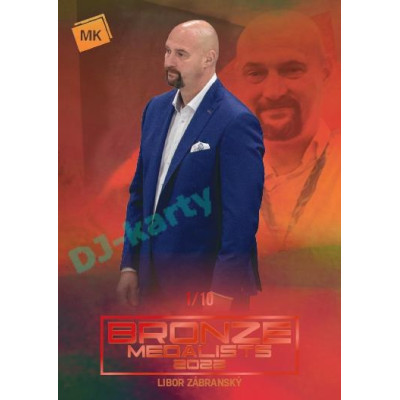 2023 MK reprezentace #BM-27 Libor Zábranský Bronze Medalists Men parallel xx/10