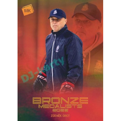 2023 MK reprezentace #BM-29 Zdeněk Orct Bronze Medalists Men