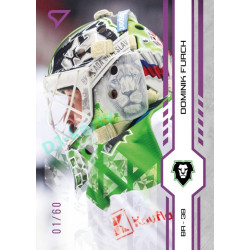 2024/25 Sportzoo ELH 1. serie #217 Dominik Furch Purple Iceberg xx/60