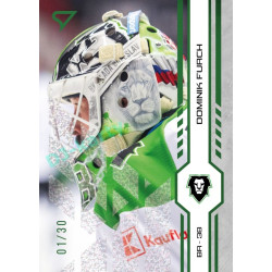 2024/25 Sportzoo ELH 1. serie #217 Dominik Furch Green Glitter xx/30