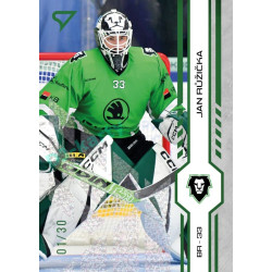2024/25 Sportzoo ELH 1. serie #218 Jan Růžička Green Glitter xx/30