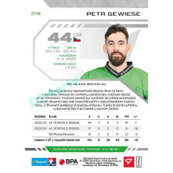 2024/25 Sportzoo ELH 1. serie #219 Petr Gewiese