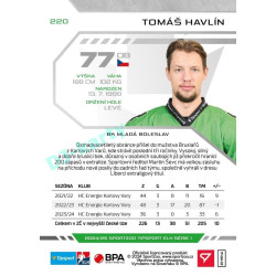 2024/25 Sportzoo ELH 1. serie #220 Tomáš Havlín
