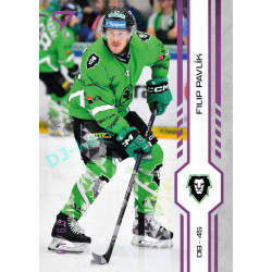 2024/25 Sportzoo ELH 1. serie #224 Filip Pavlík Purple Iceberg xx/60