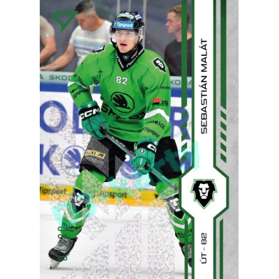 2024/25 Sportzoo ELH 1. serie #231 Sebastián Malát Green Glitter xx/30