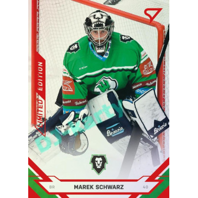 2021/22 Sportzoo TIPSPORT ELH 2. série #293 Marek Schwarz Red xx/49