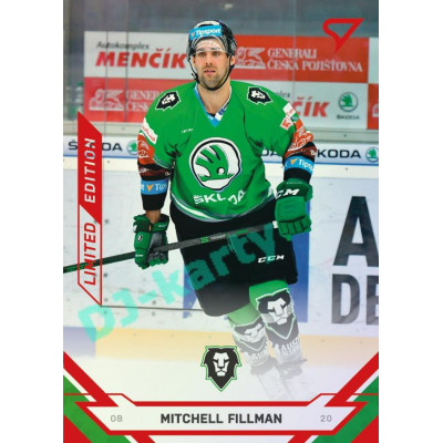 2021/22 Sportzoo TIPSPORT ELH 2. série #294 Mitchell Fillman Red xx/49