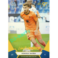 2021/22 Sportzoo Fortuna Liga 2. série #284 Dominik Mašek Gold xx/99