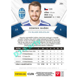 2021/22 Sportzoo Fortuna Liga 2. série #284 Dominik Mašek