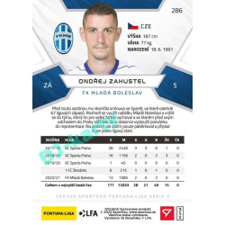 2021/22 Sportzoo Fortuna Liga 2. série #286 Ondřej Zahustel