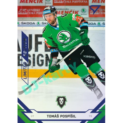 2021/22 Sportzoo TIPSPORT ELH 2. série #300 Tomáš Pospíšil Blue xx/99