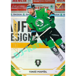 2021/22 Sportzoo TIPSPORT ELH 2. série #300 Tomáš Pospíšil Gold xx/19