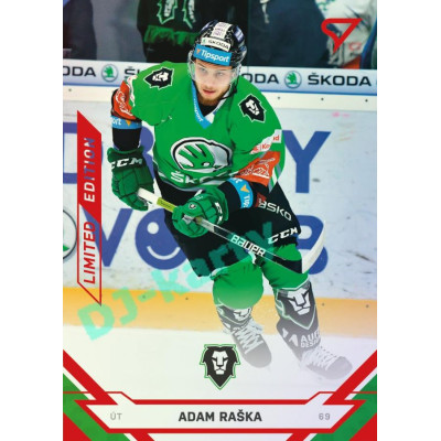 2021/22 Sportzoo TIPSPORT ELH 2. série #301 Adam Raška Red xx/49