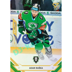 2021/22 Sportzoo TIPSPORT ELH 2. série #301 Adam Raška Gold xx/19