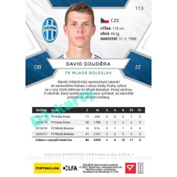 2021/22 Sportzoo Fortuna Liga David Douděra #113