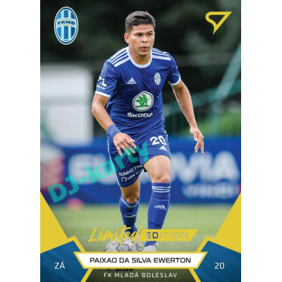 2021/22 Sportzoo Fortuna Liga Paixao Da Silva Ewerton #118 Gold xx/99