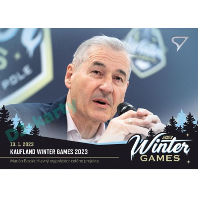 2023 Sportzoo Winter Games #WM-1 MARIÁN BEZÁK: HLAVNÝ ORGANIZÁTOR CELÉHO PROJEKTU Moments