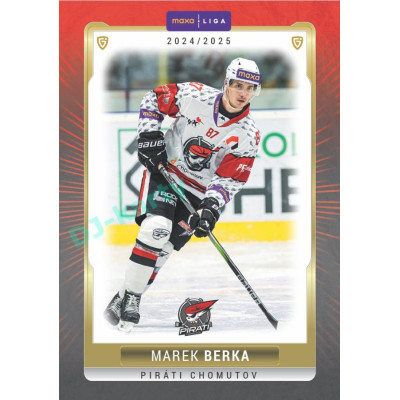 2024/25 Goal Cards Maxa liga 1. série #CHOM-11 Marek Berka Parallel 1of15