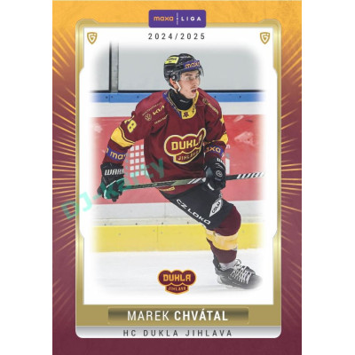 2024/25 Goal Cards Maxa liga 1. série #JIH-09 Marek Chvátal Parallel 1of15
