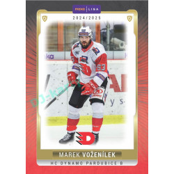 2024/25 Goal Cards Maxa liga 1. série #PCE-08 Marek Voženílek Parallel 1of40