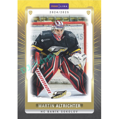 2024/25 Goal Cards Maxa liga 1. série #SOK-02 Martin Altrichter Parallel 1of40
