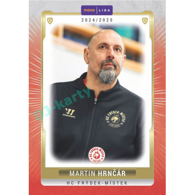 2024/25 Goal Cards Maxa liga 1. série #FMI-24 Martin Hrnčár Parallel 1of40