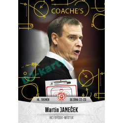 2022/23 Goal Cards Chance Liga 1. série #16 Martin Janeček Coach´s