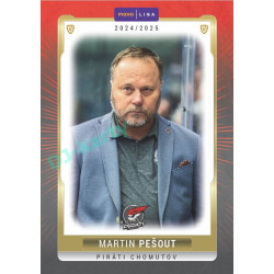 2024/25 Goal Cards Maxa liga 1. série #CHOM-25 Martin Pešout Parallel 1of40