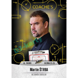 2022/23 Goal Cards Chance Liga 1. série #04 Martin Štrba Coach´s