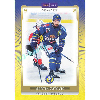 2024/25 Goal Cards Maxa liga 1. série #PRE-23 Martin Zaťovič Parallel 1of40