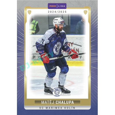 2024/25 Goal Cards Maxa liga 1. série #KOL-11 Matěj Chalupa Parallel 1of40