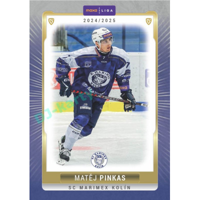 2024/25 Goal Cards Maxa liga 1. série #KOL-09 Matěj Pinkas Parallel 1of40