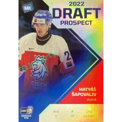2021/22 MK reprezentace #DP-3 Matyáš Šapovaliv Draft Prospects 1 of 100