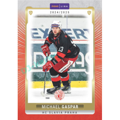 2024/25 Goal Cards Maxa liga 1. série #SLA-05 Michael Gaspar Parallel 1of40