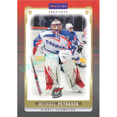 2024/25 Goal Cards Maxa liga 1. série #CHOM-02 Michael Petrásek Parallel 1of15