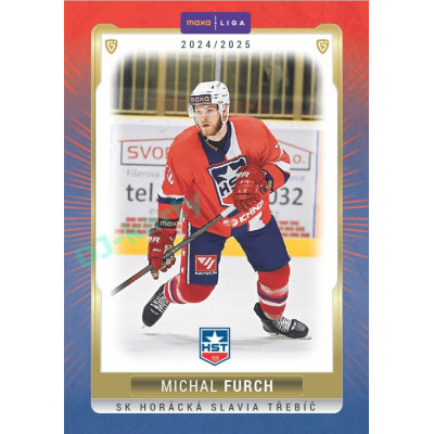 2024/25 Goal Cards Maxa liga 1. série #TRE-10 Michal Furch Parallel 1of15