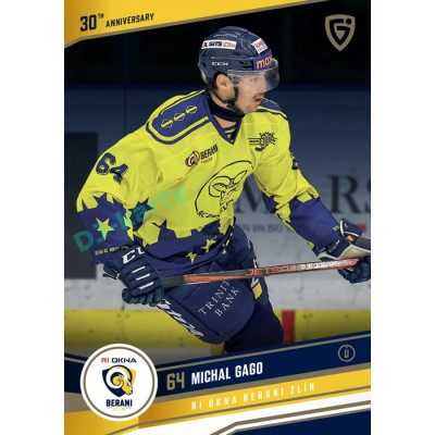 2024/25 Goal Cards Maxa liga 1. série #ZLI30-14 Michal Gago 30 let od finále