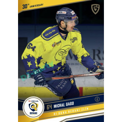 2024/25 Goal Cards Maxa liga 1. série #ZLI30-14 Michal Gago 30 let od finále Parallel 1of15