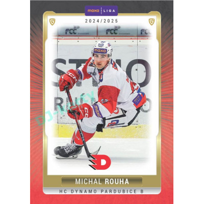 2024/25 Goal Cards Maxa liga 1. série #PCE-21 Michal Rouha Parallel 1of15
