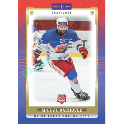 2024/25 Goal Cards Maxa liga 1. série #POR-20 Michal Vachovec Parallel 1of15