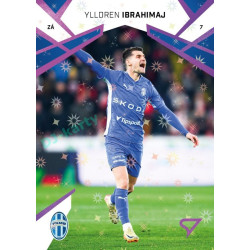 2024/25 Sportzoo Chance Liga 2. série #245 Ylldren Ibrahimaj Cosmic Pink