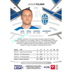 2024/25 Sportzoo Chance Liga 2. série #244 Jakub Fulnek
