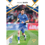 2024/25 Sportzoo Chance Liga 2. série #247 Michal Ševčík Gold Glitter xx/25