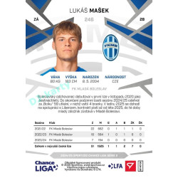 2024/25 Sportzoo Chance Liga 2. série #246 Lukáš Mašek