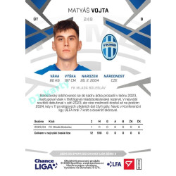 2024/25 Sportzoo Chance Liga 2. série #249 Matyáš Vojta