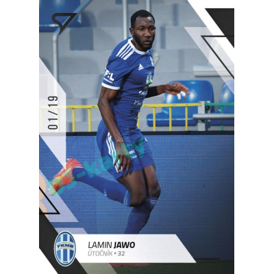 2022/23 Sportzoo Fortuna Liga 2. série #283 Lamin Jawo Black xx/19