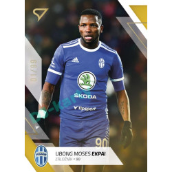 2022/23 Sportzoo Fortuna Liga 2. série #277 Ubong Moses Ekpai Gold xx/99