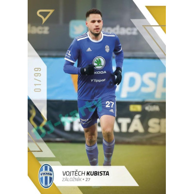 2022/23 Sportzoo Fortuna Liga 2. série #279 Vojtěch Kubista Gold xx/99