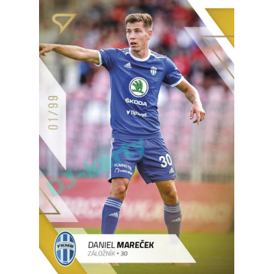 2022/23 Sportzoo Fortuna Liga 2. série #280 Daniel Mareček Gold xx/99