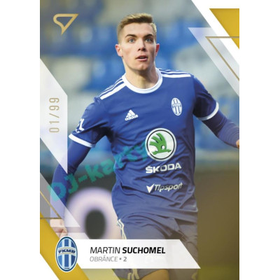 2022/23 Sportzoo Fortuna Liga 2. série #275 Martin Suchomel Gold xx/99